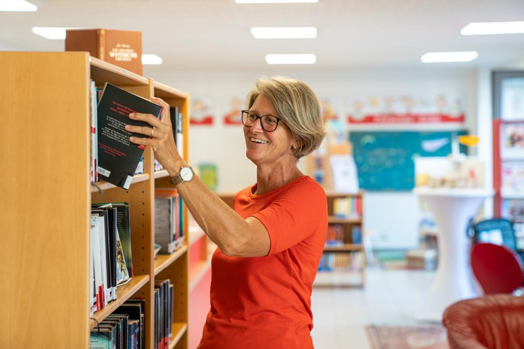 Innenansicht der Bücherei