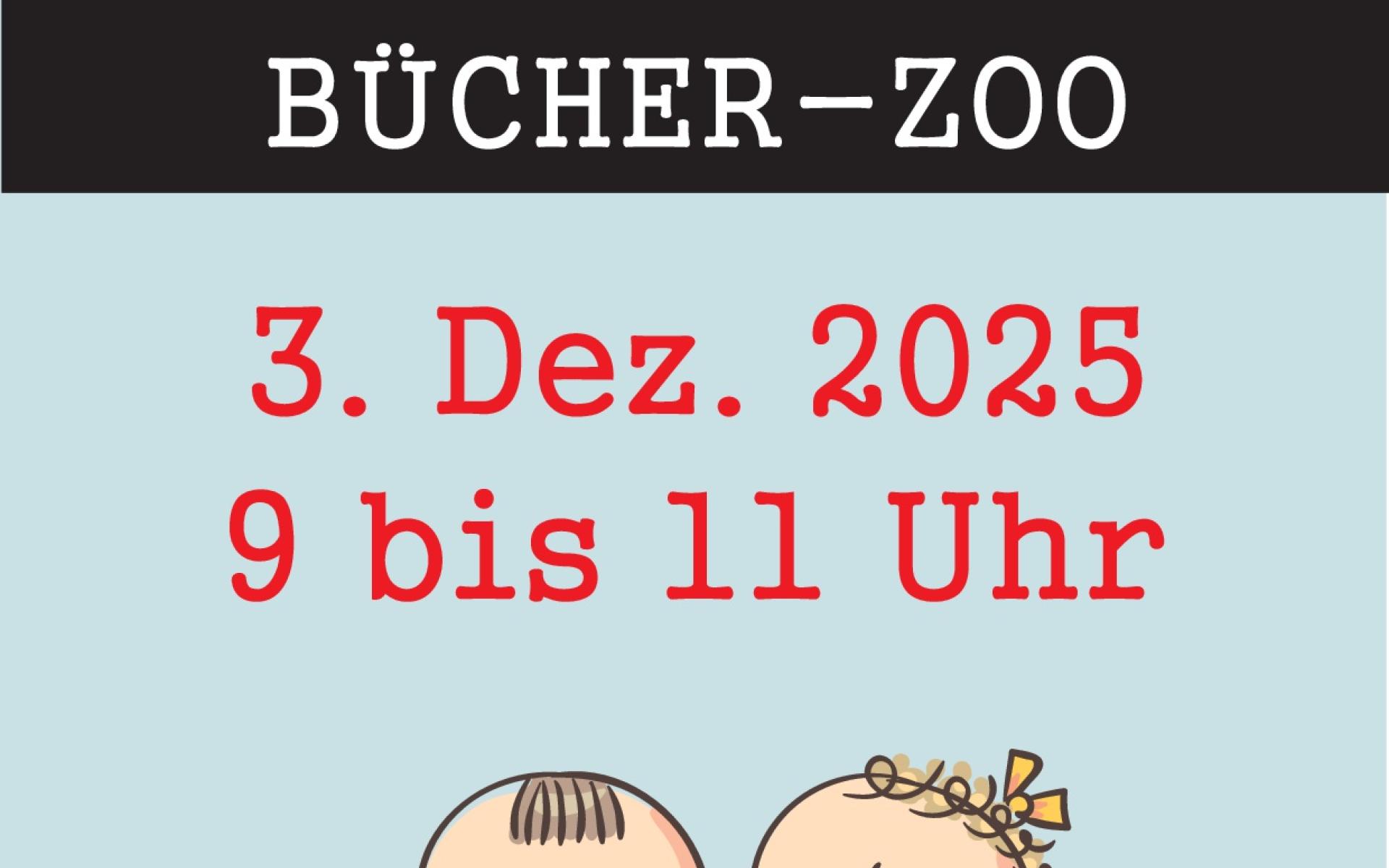 Plakat Bücherzoo