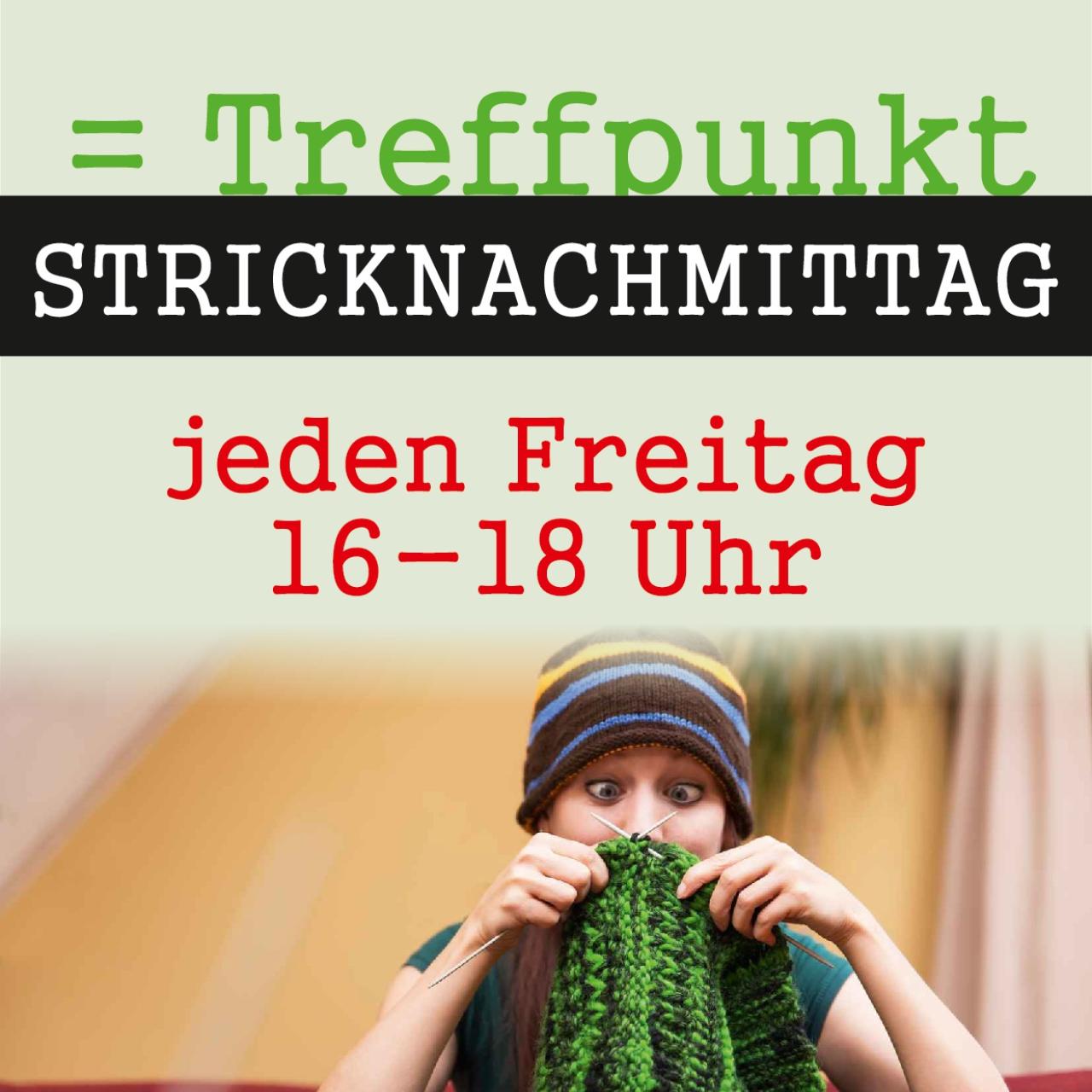 strickende Frau