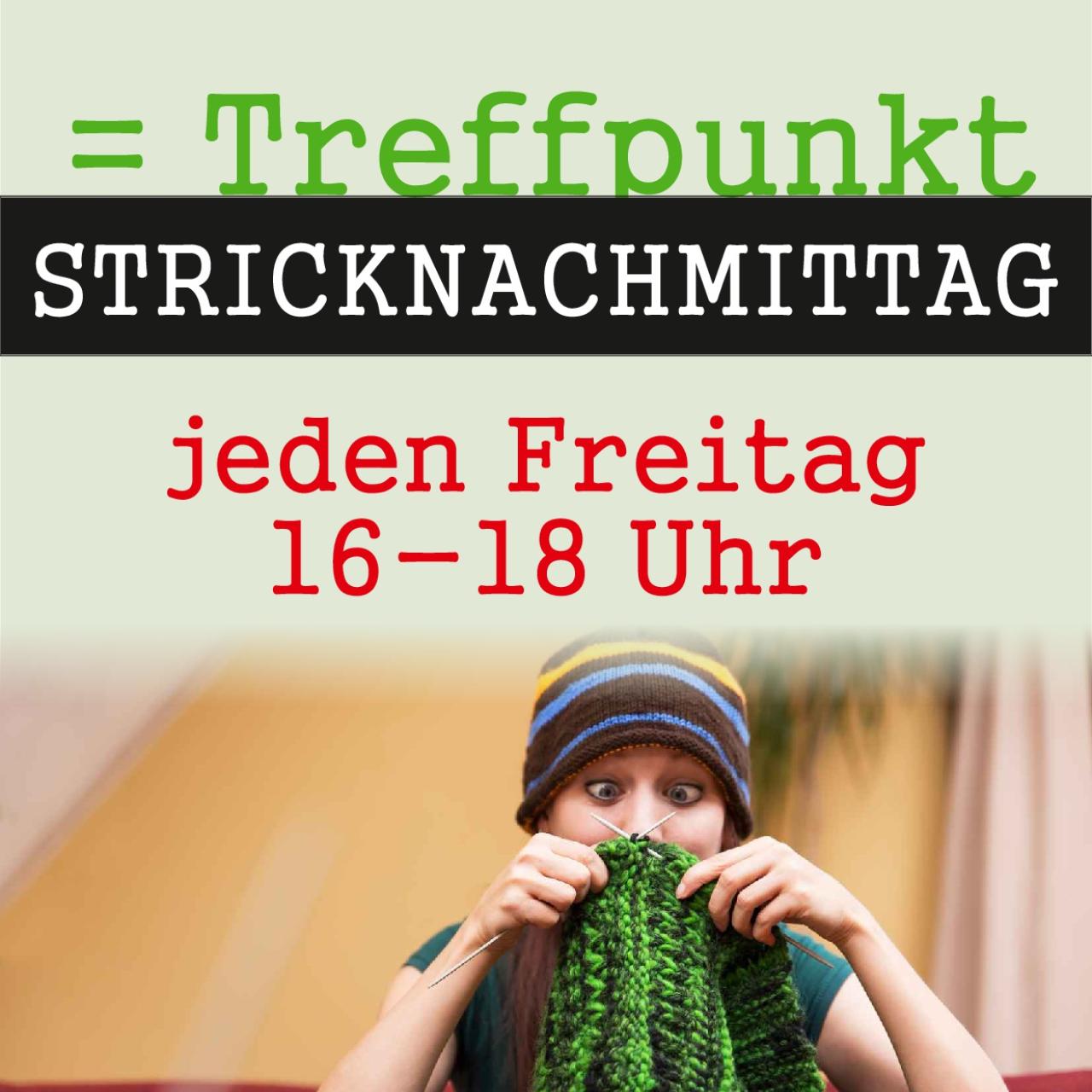 strickende Frau